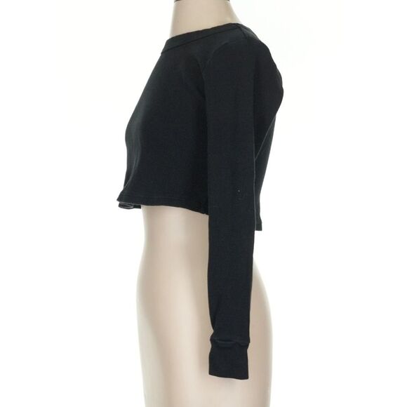 MATE The Label  Organic Cotton Waffle Cropped Top  medium - Picture 3 of 5